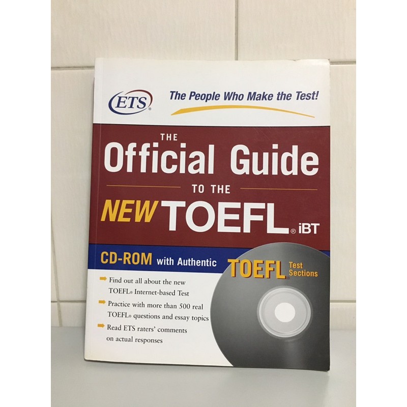 Ets The Official Guide To The New Toefl Ibt 托福 蝦皮購物