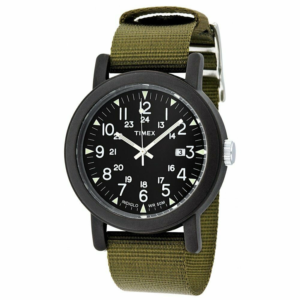 { POISON } TIMEX CAMPER 大錶徑限定40MM 經典軍事風格軍錶 INDIGLO冷光 換錶帶設計