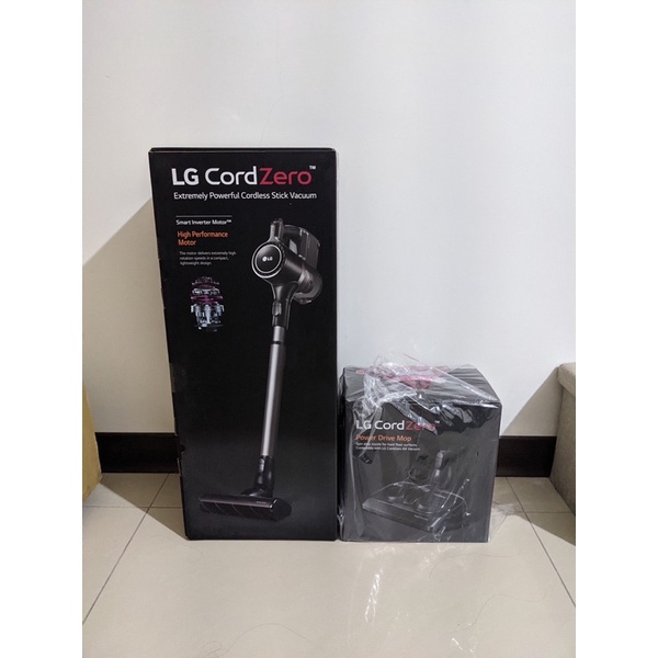 全新 LG CordZero A9+快清式無線吸塵器（A9P-LITE) +贈智慧雙旋濕拖吸頭(V-DDMOPNE)