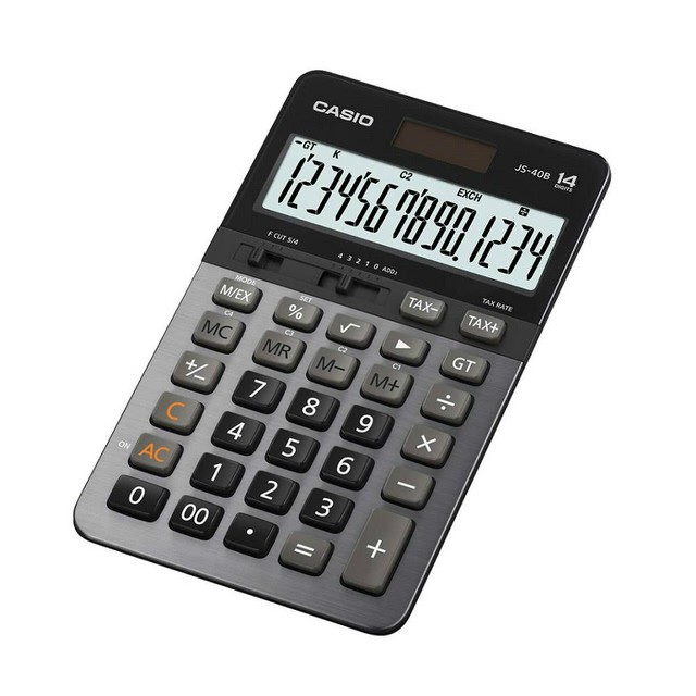 casio 卡西歐 14 位數商用計算機 js140tvsbk 黑色 FindPrice 價格網 2022年8月 購物推薦