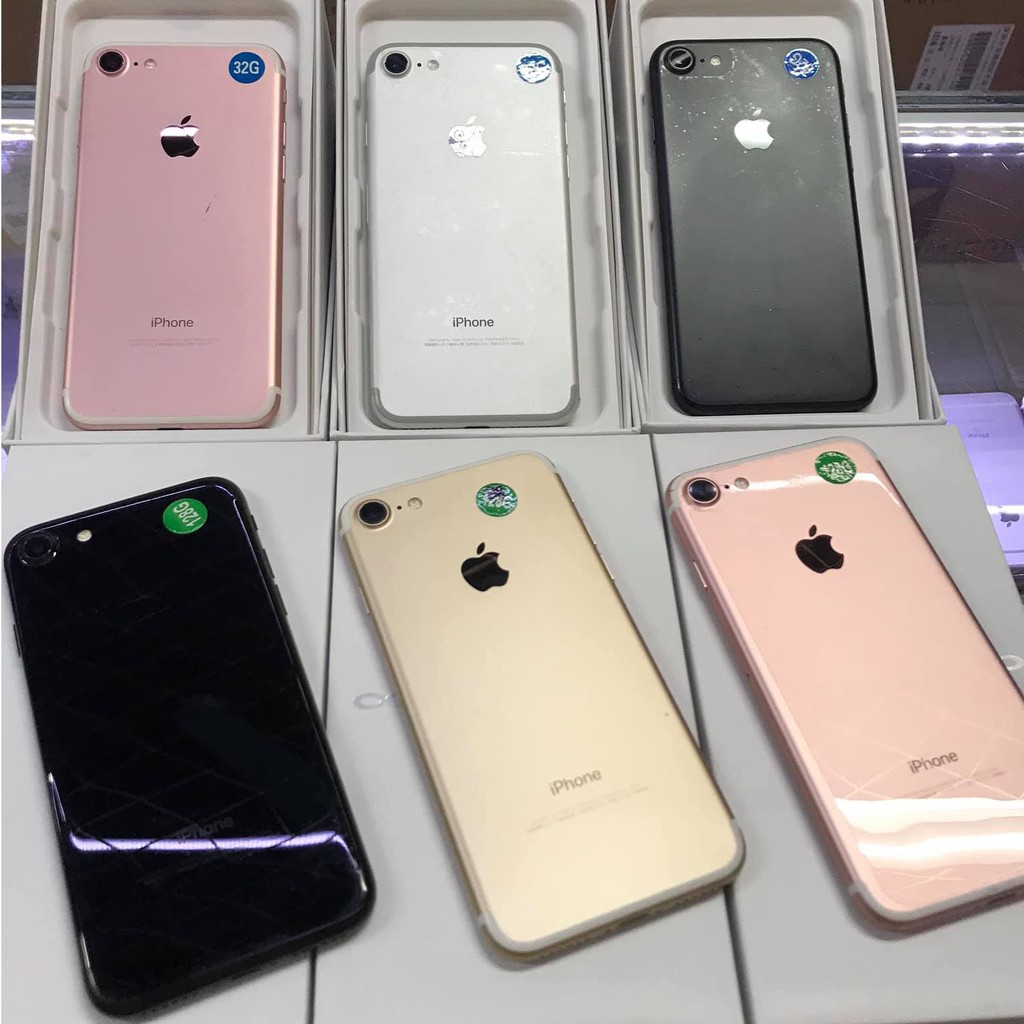 含稅發票無傷iphone7 128g 32g 4 7吋i7 小7 台中永和歡迎自取中古手機 蝦皮購物