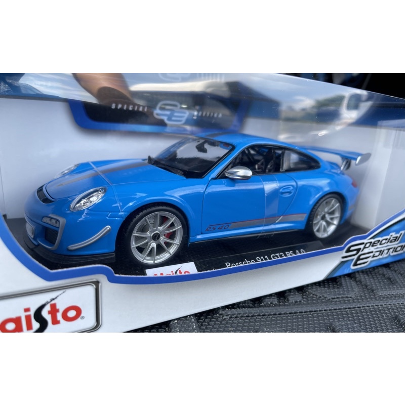 -78車庫- 1/18 Maisto Bburago Porsche 911 GT3 RS 4.0 保時捷
