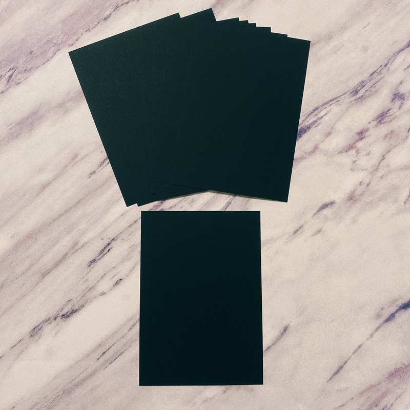 日本進口 10入 和諧粉彩 黑紙粉彩藝術 250g黑卡畫紙 (12.7cm*17.8cm) 黑粉彩 黑色畫紙 黑卡 極黑