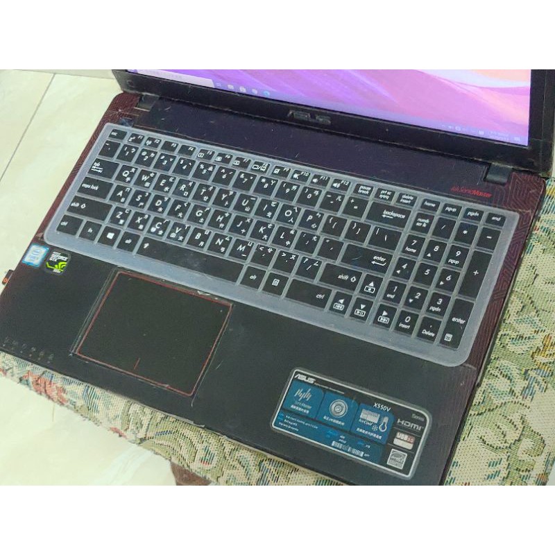 ASUS X550VX 15吋筆電i5-6300HQ/GTX950/1T/8G(無光碟機 有改ssd)