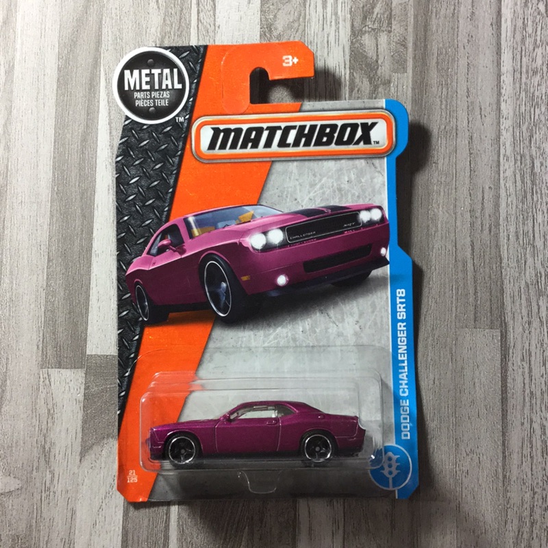 matchbox dodge challenger srt8