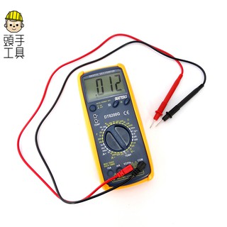 【數位萬用表】萬用電錶 三用電表 電容 頻率 溫度 機械式防誤插保護 防摔 護套 MET-DNM8200G