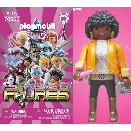 19代 04 時髦女子 Playmobil 70566 摩比 抽抽樂 人偶包 A10 STYLISH LADY