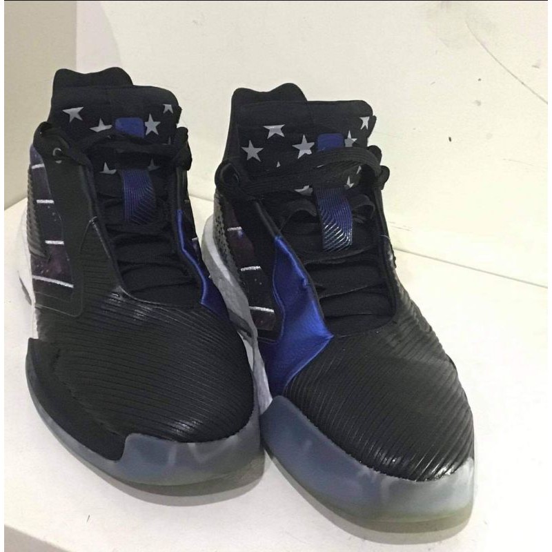 adidas TMAC Millennium 2 正版 男籃球鞋 黑藍色 星空圖騰 全腳Boost 緩震 EF9949