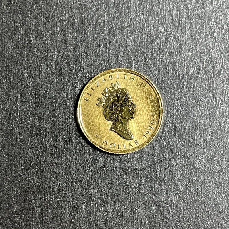 金幣 加拿大金幣 加拿大楓葉金幣 1/20盎司 楓葉金幣 純金
