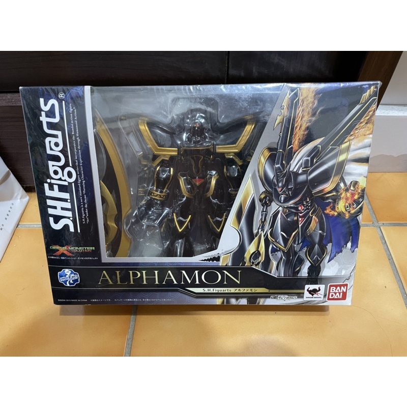 全新 數碼寶貝 SHF S.H.Figuarts 阿爾法獸 初版