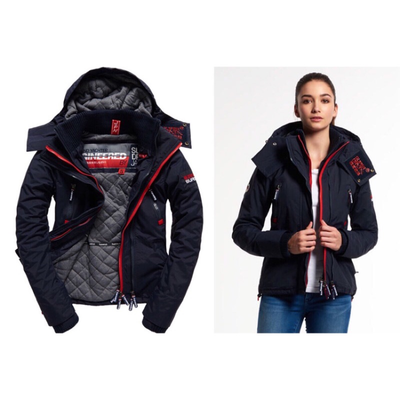 英國購買 全新正品 Superdry wind yachter 極度乾燥 遊艇 女 L號