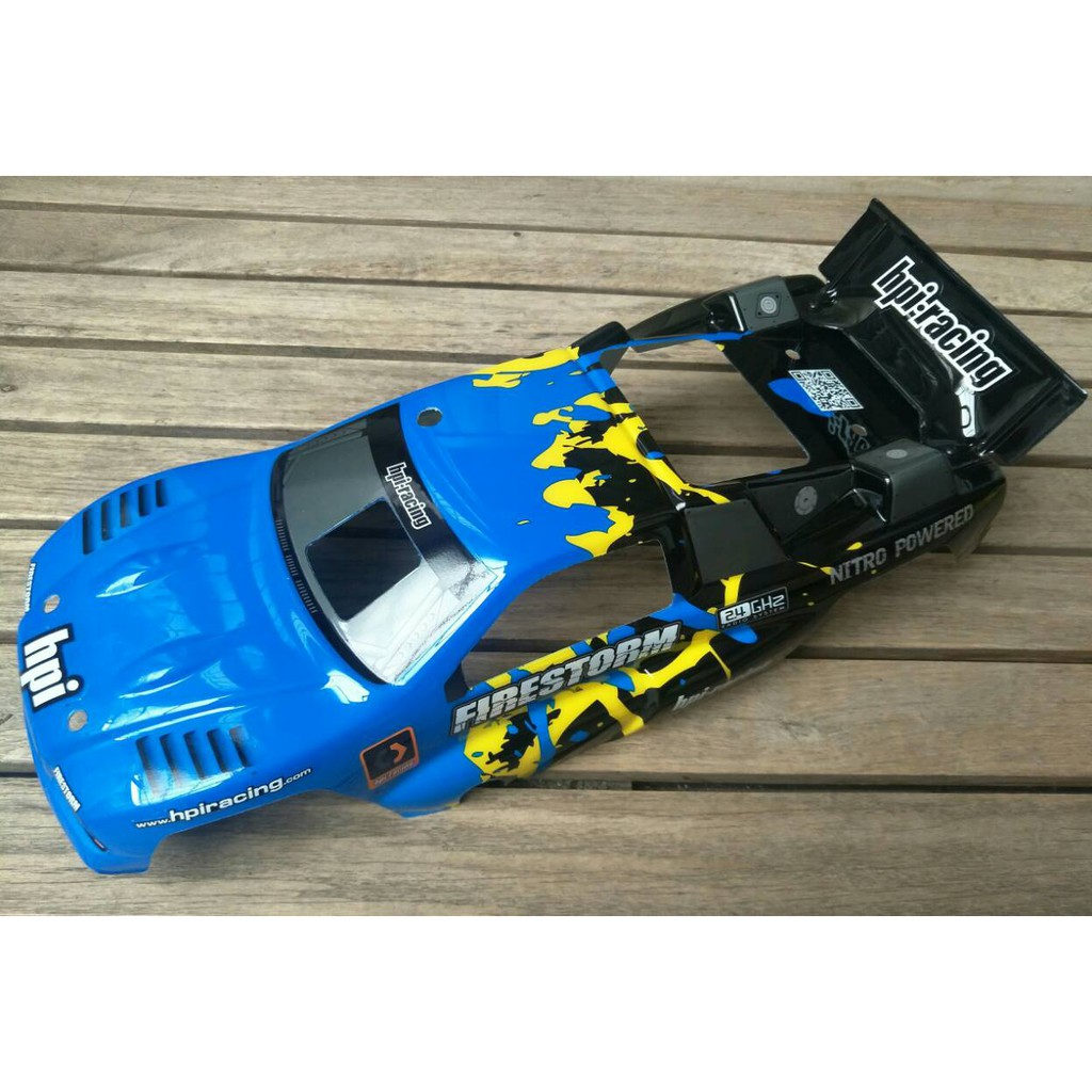 天母168  庫存出清 1/10 HPI racing 房車車殼 藍色 噴漆完成品