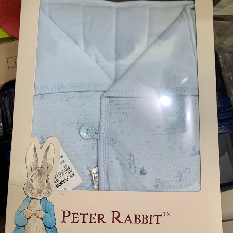 奇哥 PETER RABBIT兩用包巾(藍色) 800元
