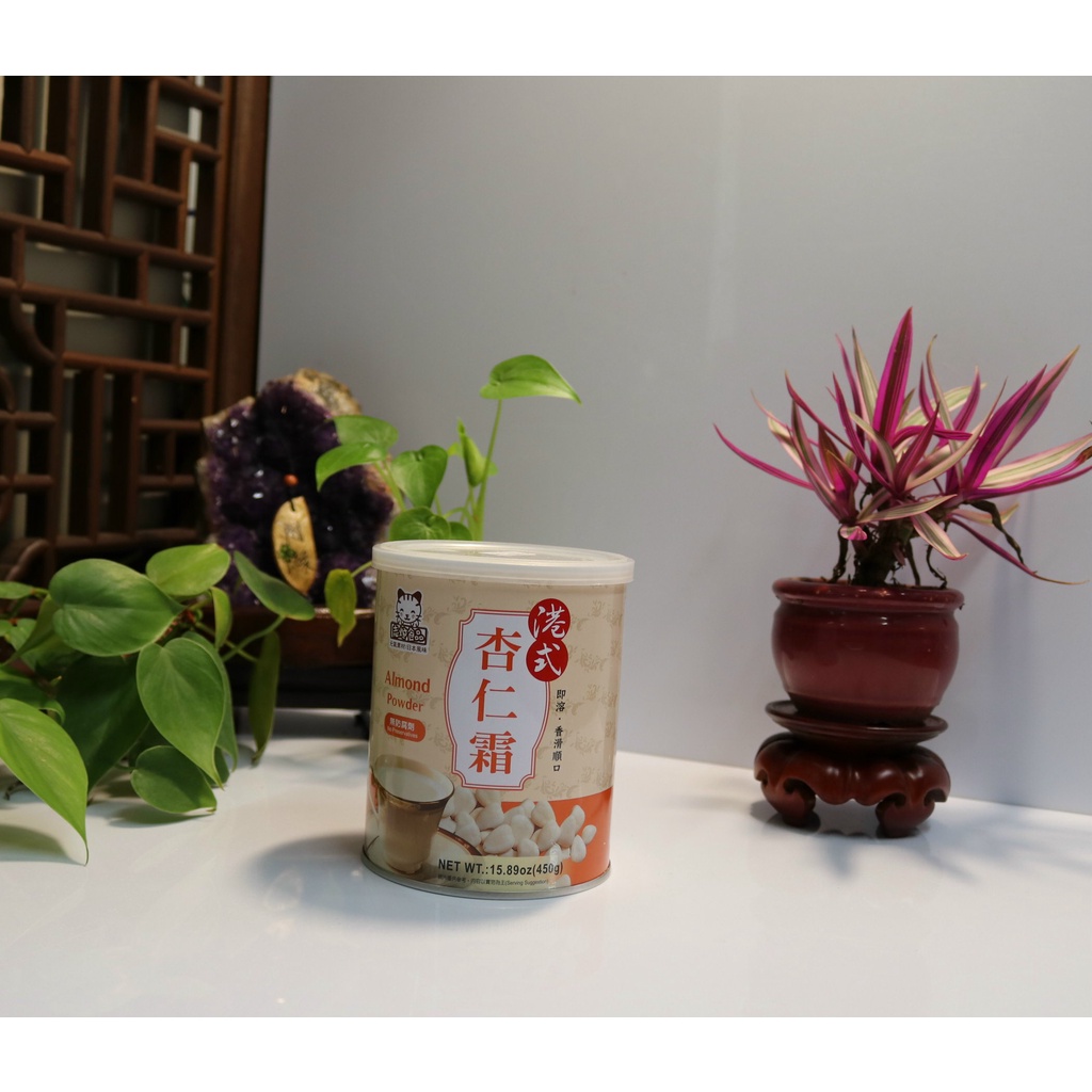 【兆德素】FB014古早味飲品 港式杏仁霜 杏仁粉 杏仁奶( 450公克/罐) 流行一時的平民營養飲品