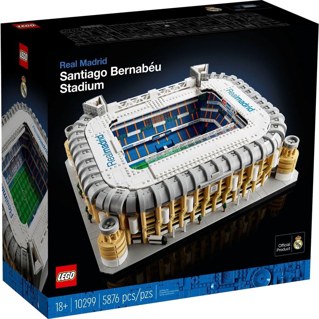 現貨 正版 樂高 LEGO 創意系列 10299 皇家馬德里 聖地牙哥 伯納烏球場 5876pcs 全新 公司貨