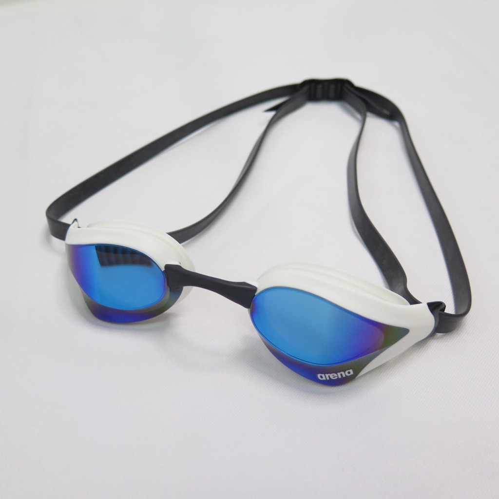 ARENA SWIM 防霧 抗UV 日本製 泳鏡 競速泳鏡 AGL240MBUSW 白藍【iSport商城】