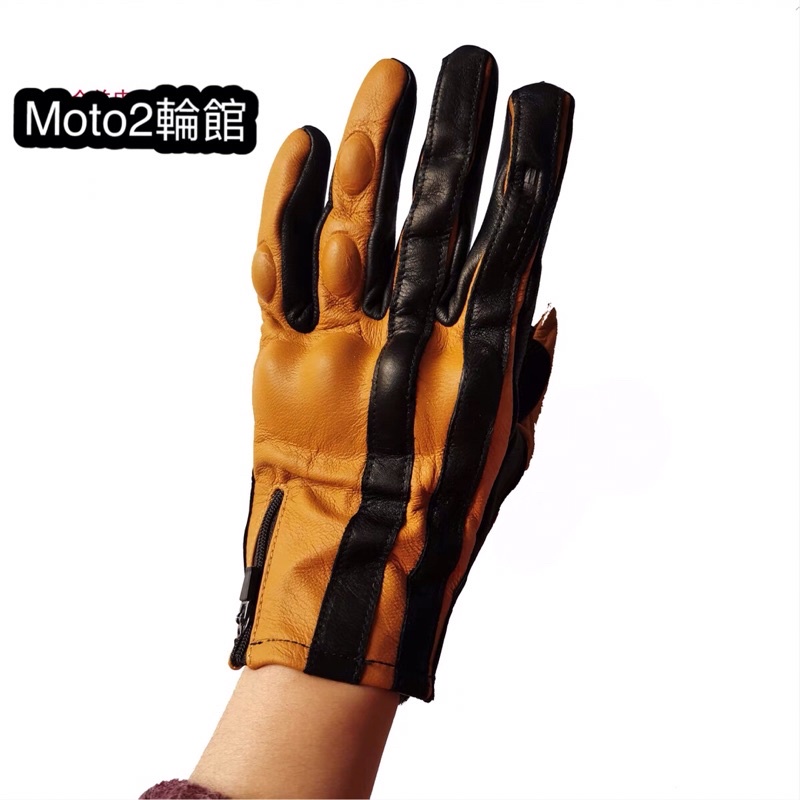 大里moto2輪館-日本🇯🇵KOMINE GK119皮手套（駝色）