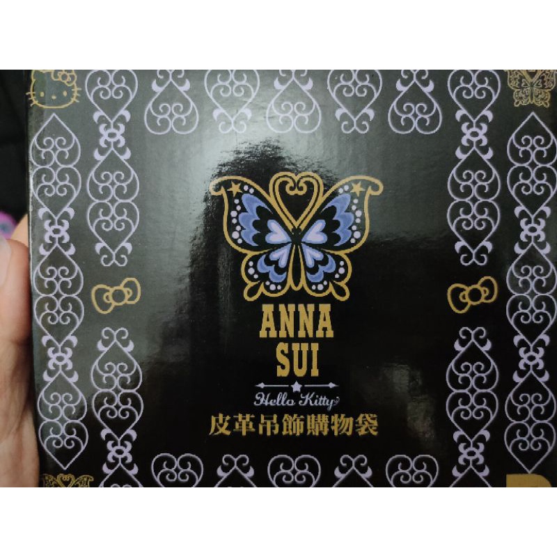 7-11 Hello Kitty&amp;Anna Sui 最新 2022 聯名快閃購 皮革吊飾購物袋