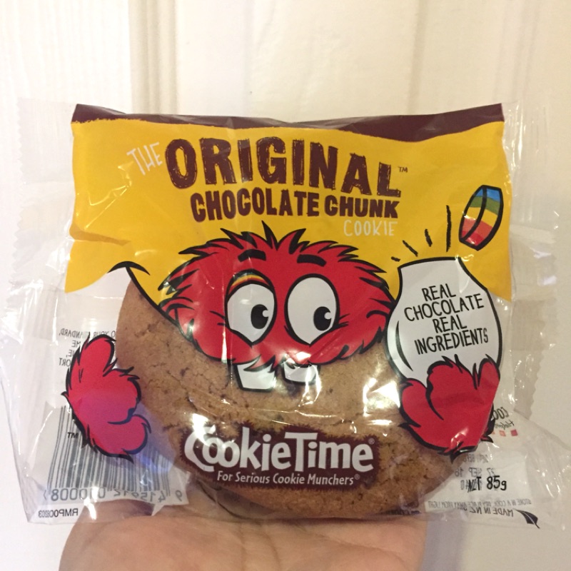 (台灣現貨) 紐西蘭 Cookie Time原版巧克力餅乾單片裝 85g