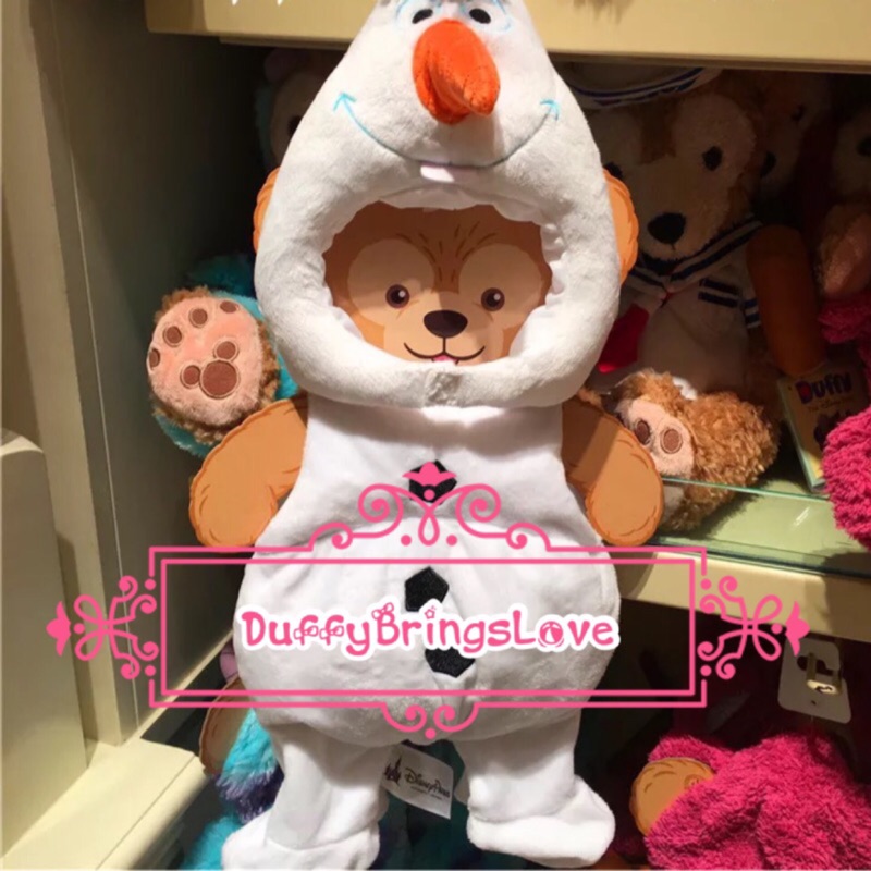 《現貨》香港迪士尼 雪寶達菲 Duffy 變裝 衣服 S號 娃娃 玩偶