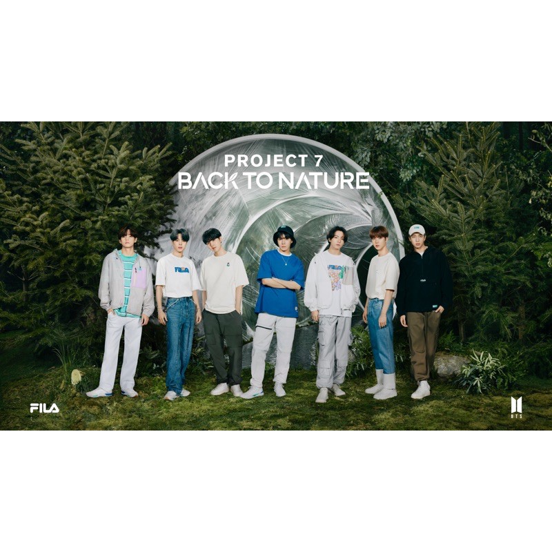 [預購] BTS代言 韓國FILA PROJECT 7 Back To Nature全系列