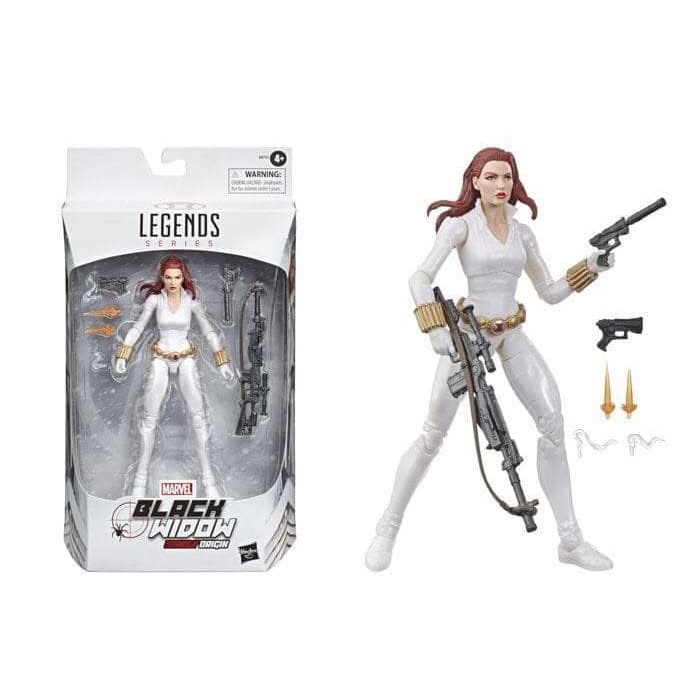 全新現貨 Marvel Legends 漫威 傳奇人物組 黑寡婦 北極雪地裝 白衣 限定 6吋 可動完成品