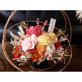 海藏花苑P.D Florist｜昂列斯特金環永生花