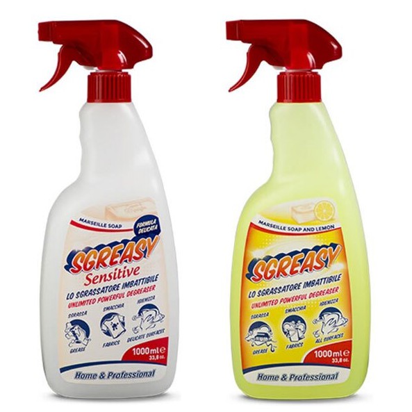 【SGREASY】多用途清潔劑1000ML  義大利原裝進口 馬賽皂 萬能清潔 大掃除 辦公室 油汙
