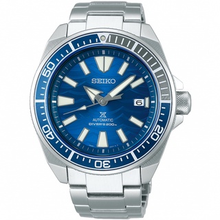 SEIKO 精工 Prospex 200米 愛海洋 特別版大白鯊機械錶 4R35-03G0B(SRPD23J1)