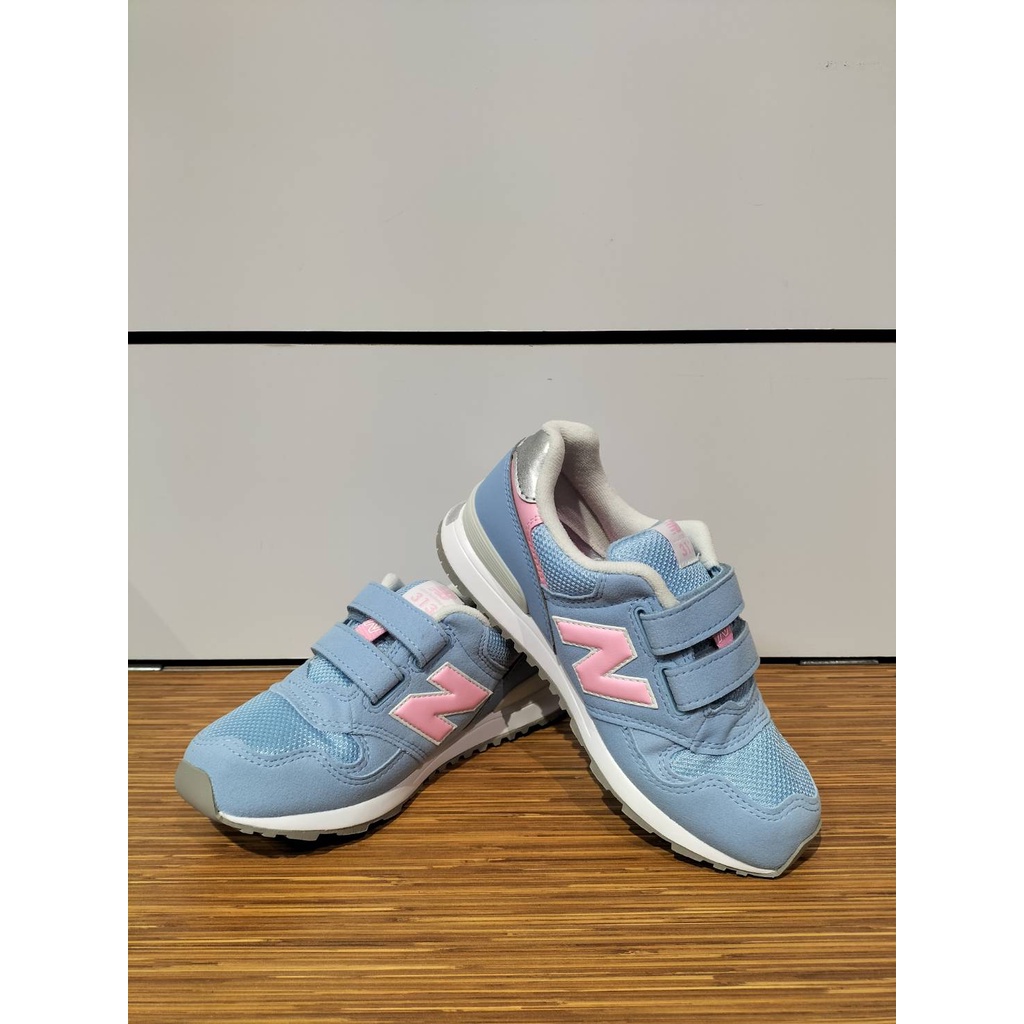 【清大億鴻】NEW BALANCE 中童復古運動鞋 寬楦 粉藍色 - PO313UPW