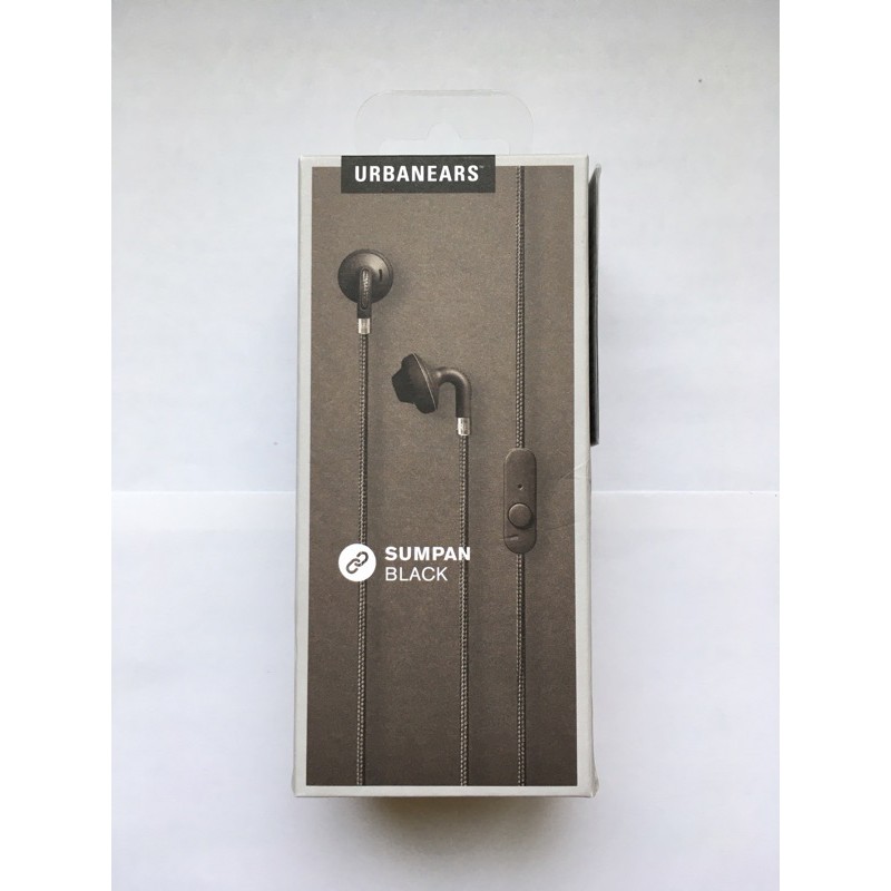 URBANEARS Sumpan 耳塞式耳機 精簡黑