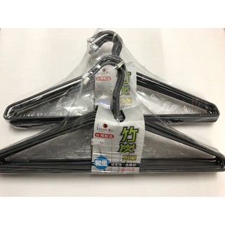 ❤️臺灣製造❤️良和 竹炭衣架（10入）