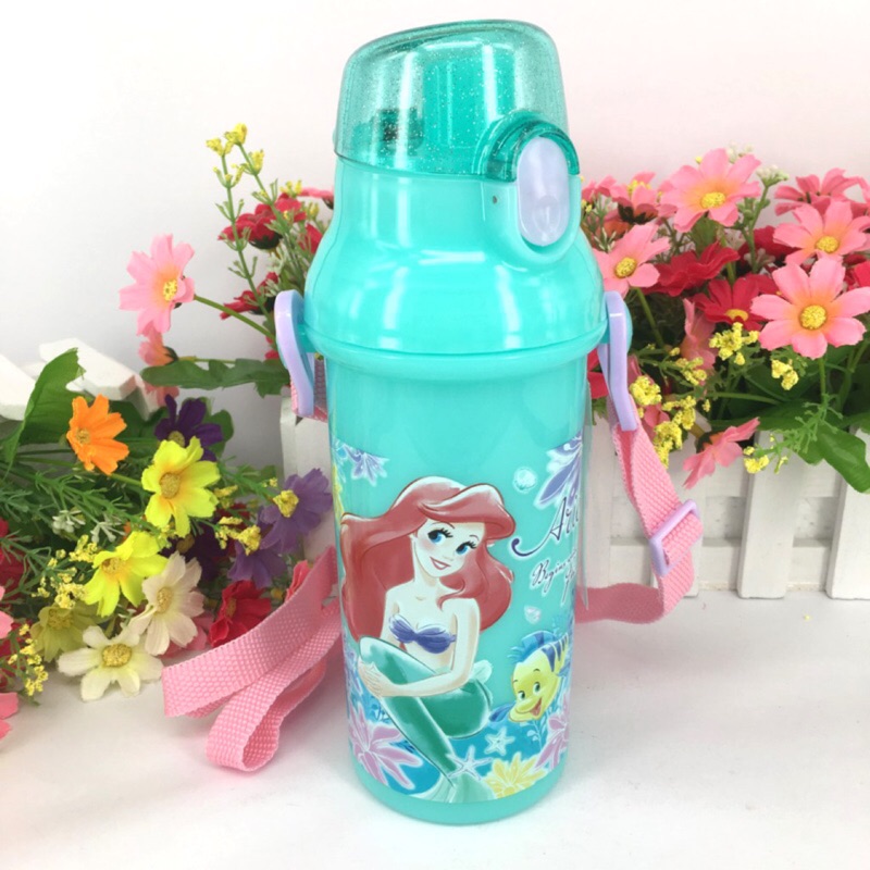 【Disney 迪士尼】『日本』[SKATER][小美人魚]  480ml 彈跳掀蓋式水壺(E)《M.Z.》