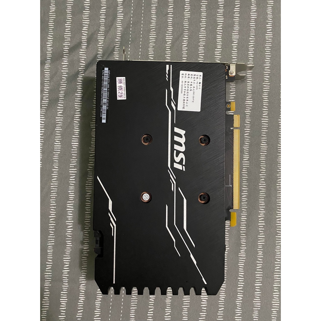[二手] GeForce GTX 1660Ti MSI 技嘉
