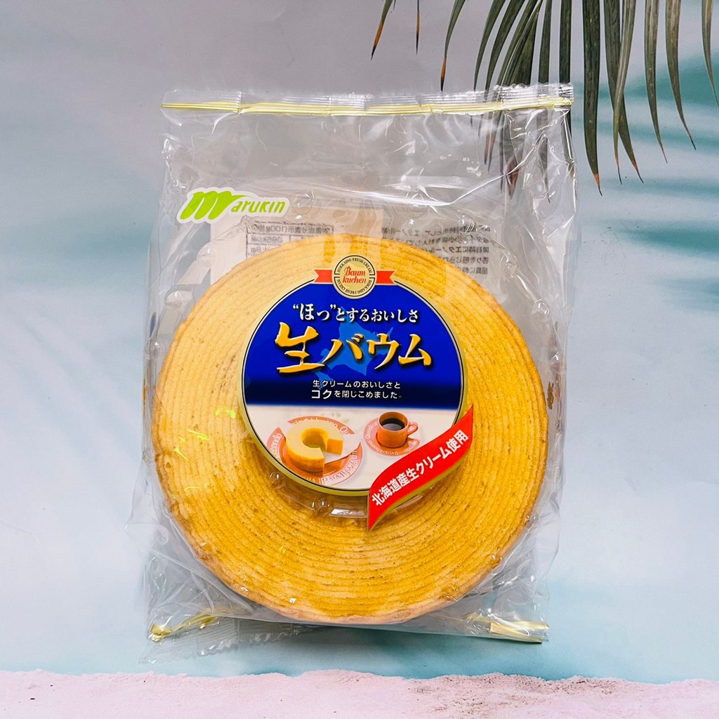 日本 Marukin 丸金 北海道生奶油年輪蛋糕 270g