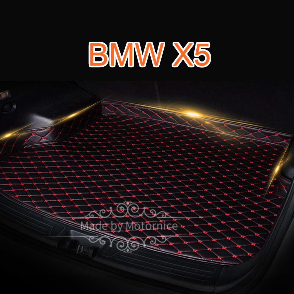 （現貨）工廠直銷適用寶馬BMW X5 專用高邊後車廂墊 E53 E70 F15 G05汽車皮革後廂墊 後行李箱墊