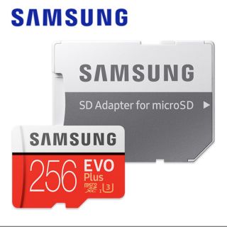 臺灣公司貨保固10年 三星 EVO Plus microSDXC UHS-1(U3) 256GB 256G 記憶卡