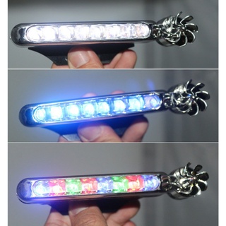 一組2入】風能日行燈 日行燈 風動 風力日行燈 LED 風力發電 免接線 不用電 車頭輔助燈 防水 環保 中網 前保險槓