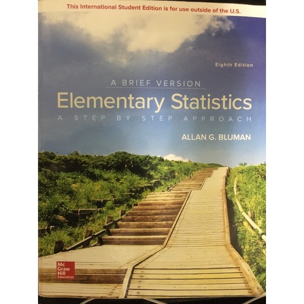 【商管】統計學 8版 Elementary Statistics / ALLAN G. BLUMAN