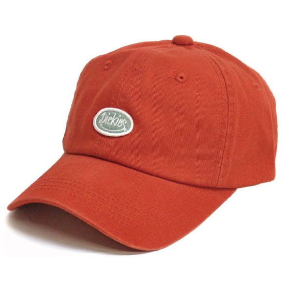 【DICKIES】日本限定 17784800 SMILE WAPPEN LOW CAP 老帽 / 棒球帽 (紅色.粉色)