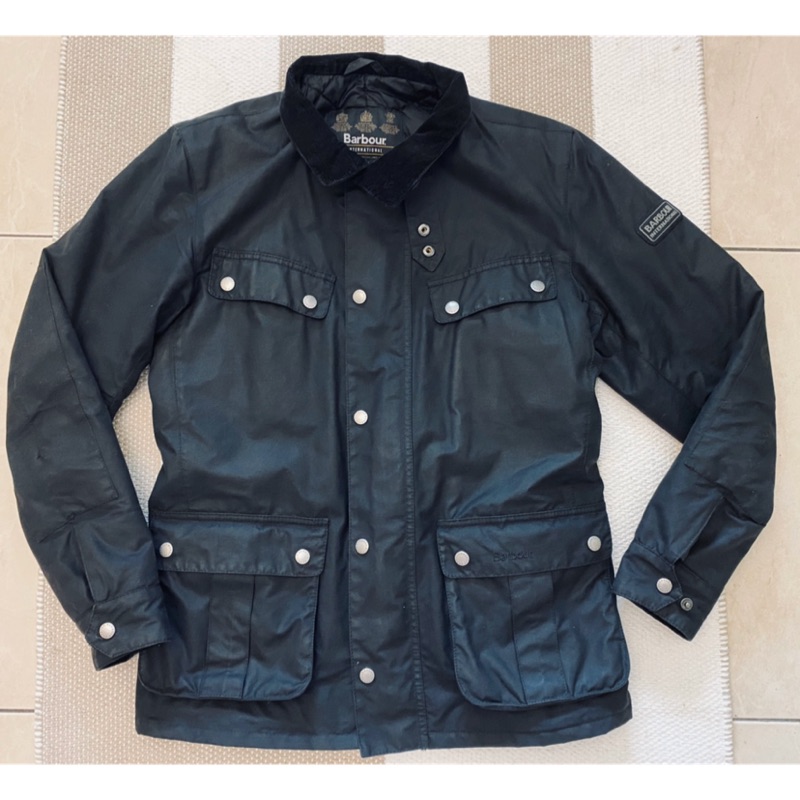 Barbour international slim fit wax jacket 油布外套