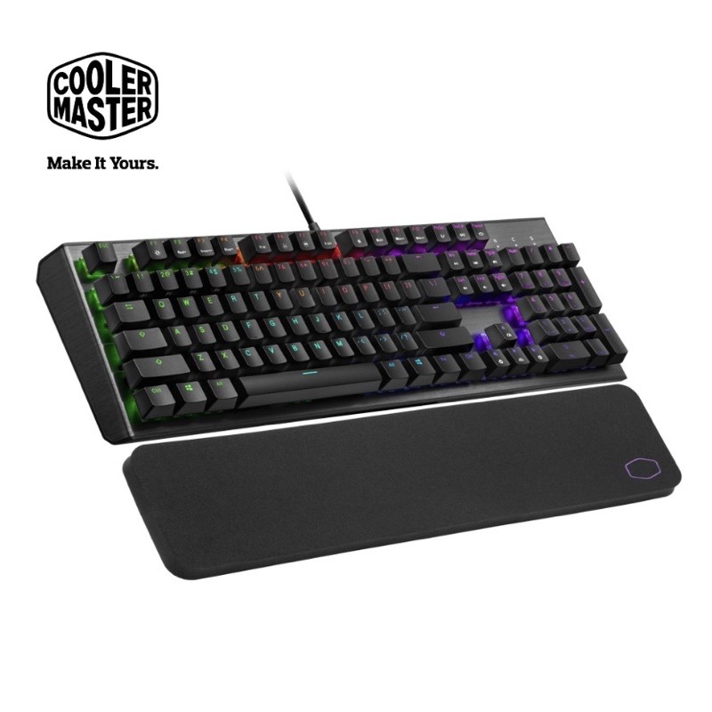 Cooler Master CK550 機械式 RGB 電競鍵盤 （紅軸 ）酷碼 贈手靠墊 9成新 機械鍵盤 CM 鍵盤