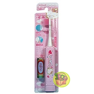 【JPGO日本購 】特價-日本進口 Hello Kitty 凱蒂貓 兒童用電動牙刷~每分鐘7000回微震動~粉色