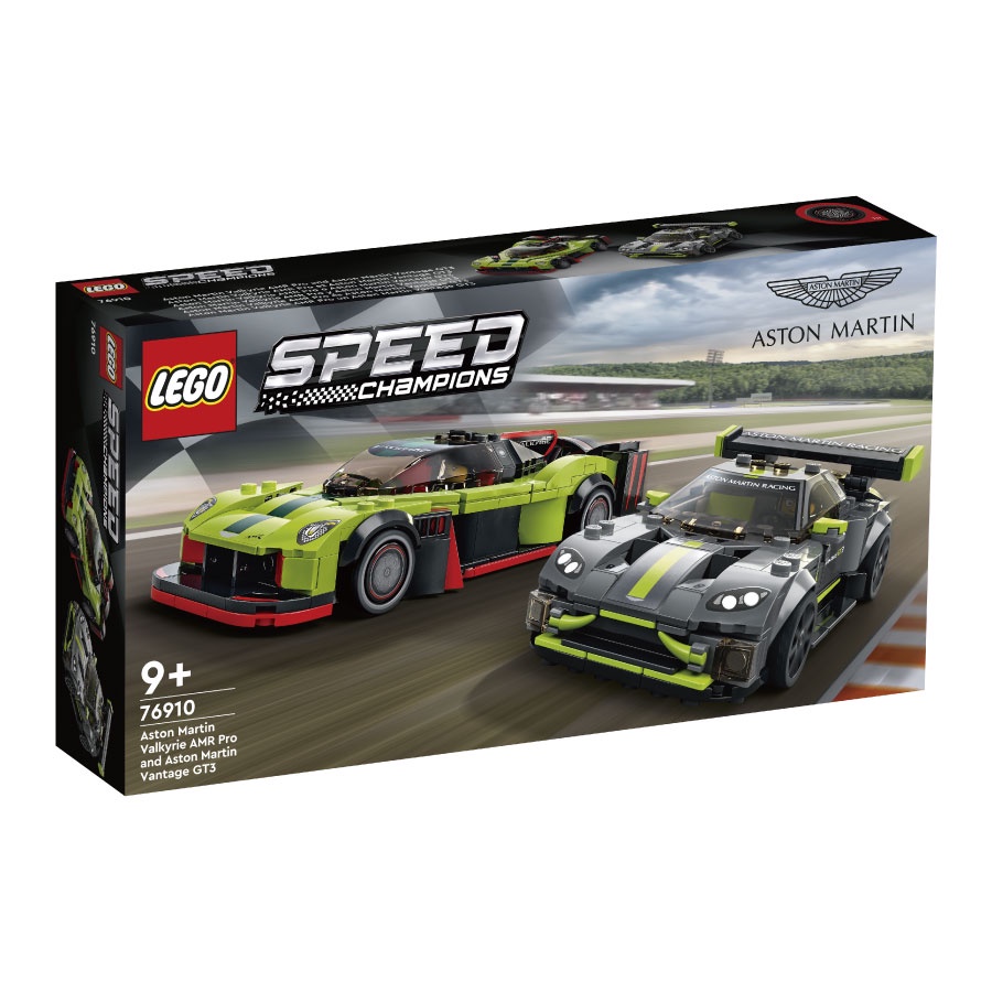 LEGO樂高 76910 Aston Martin Valkyrie AMR Pro and Vantage GT3