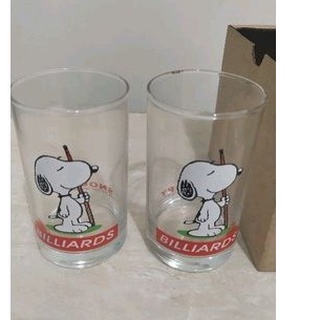 snoopy 史努比玻璃杯 透明水杯 茶杯