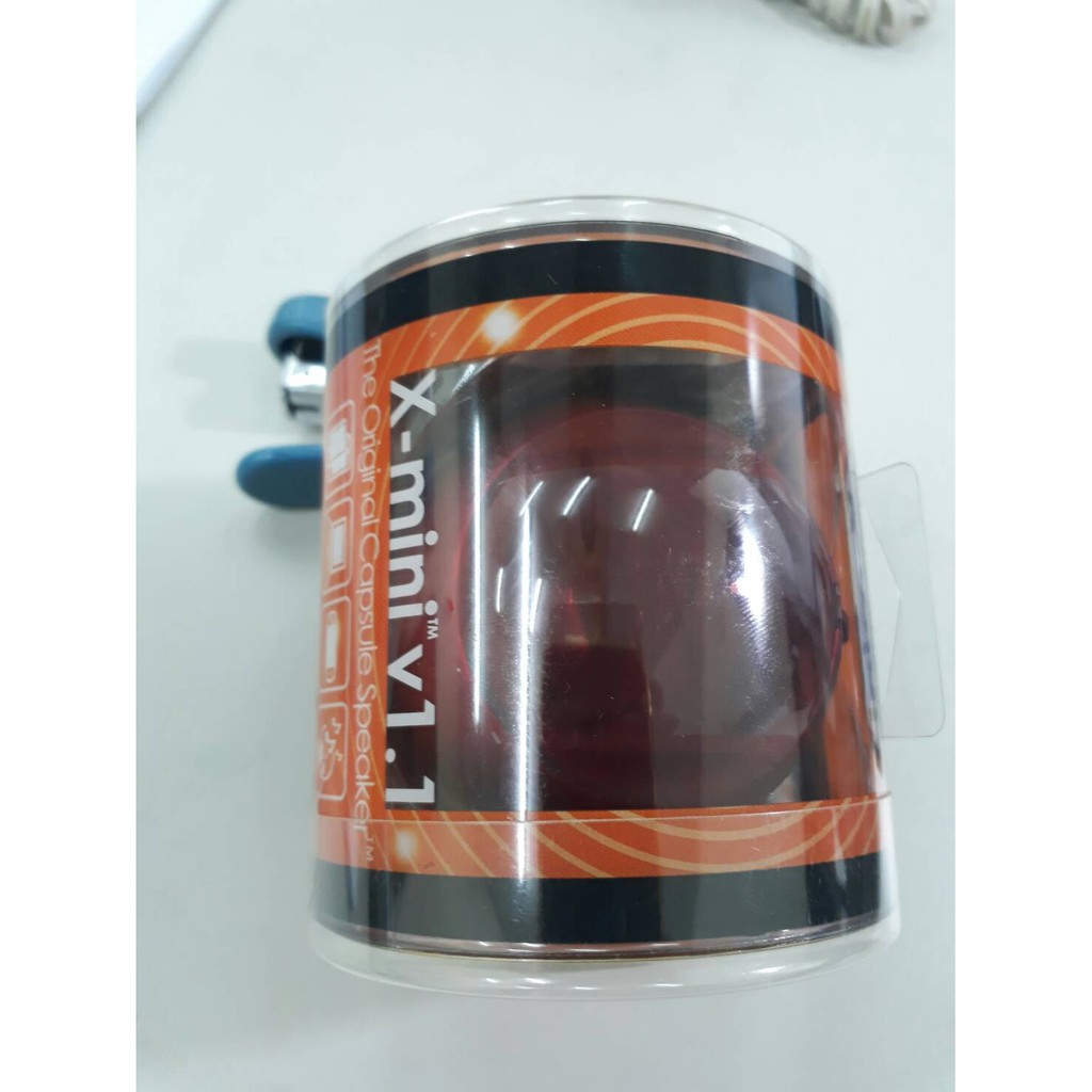 X-mini v1.1 Capsule Speaker 攜帶型喇叭 紅色