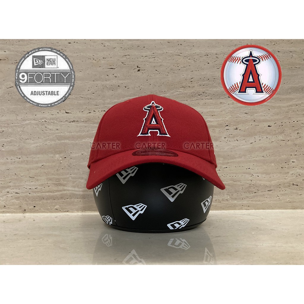 New Era x MLB Los Angeles Angels 9Forty 美國大聯盟洛杉磯天使隊紅色鴨舌帽
