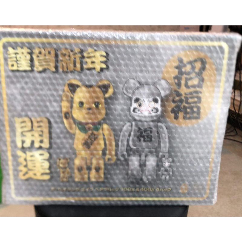 中租零卡分期 全新未拆 Be@rbrick 新年達摩招財 400% + 100%