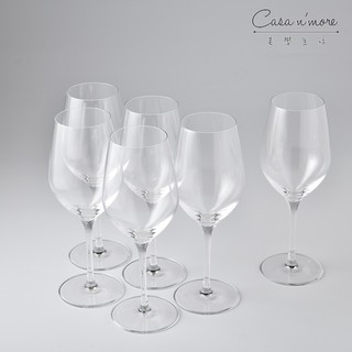 WMF Easy Plus系列 水晶玻璃白酒杯 葡萄酒杯 水晶杯 6入 [美學生活]