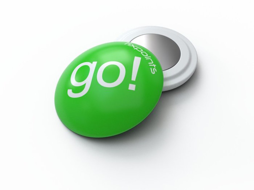綠色go-德國製磁力強大.釹磁鐵強度N42.精美烤漆.fixpoints號碼布磁扣(四顆),不讓別針勾壞上衣.簡單快速